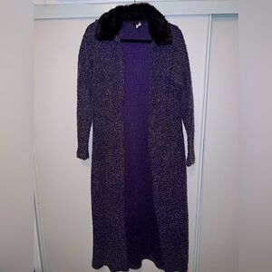 Purple Vintage Women’s Coat